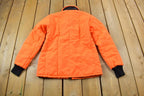 Vintage 1980s Patriot Industries Orange Hi Vis Jacket