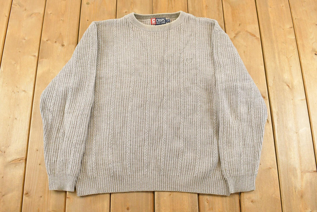 Vintage 1990s Chaps Ralph Lauren Knit Sweater Men's Large