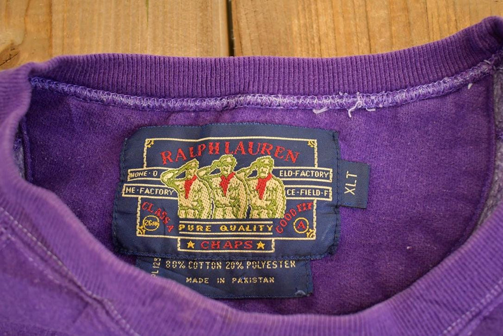 Vintage 1990s Chaps Ralph Lauren Souvenir Crewneck Sweatshirt Men's XL