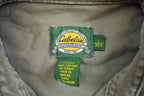 Vintage 1990s Cabelas Heavy Button Up Outdoorsman Shirt Made In USA
