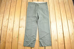 Vintage 1990s Grey Sail Trousers Size 40 x 31