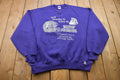 Vintage 1990s Russell Athletic No Mercy Tour Triway Football Crewneck Sweatshirt