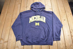 Vintage 1990s University of Michigan Collegiate Hoodie