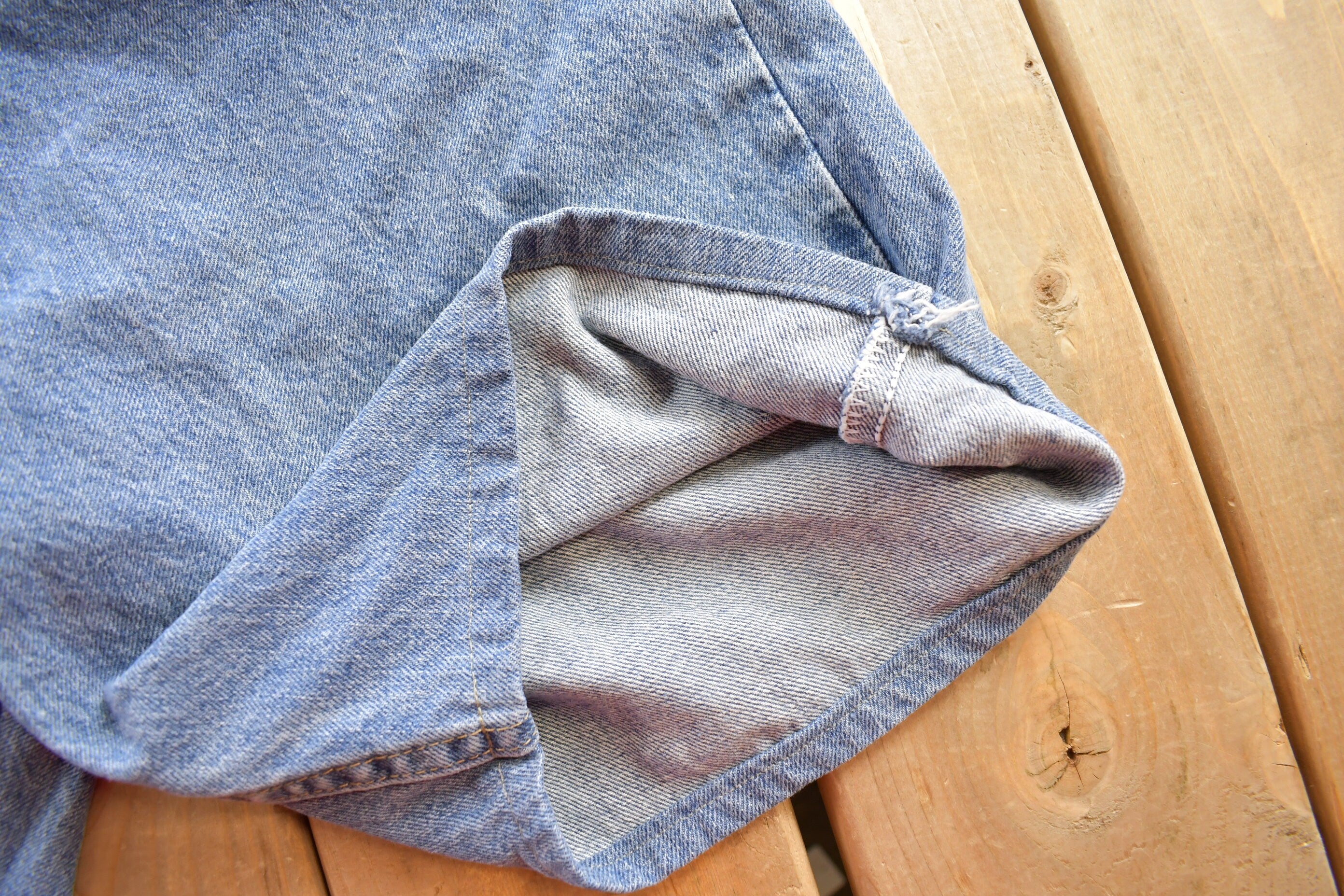 Vintage 1990s Wrangler Jean Shorts Size 34 x 8