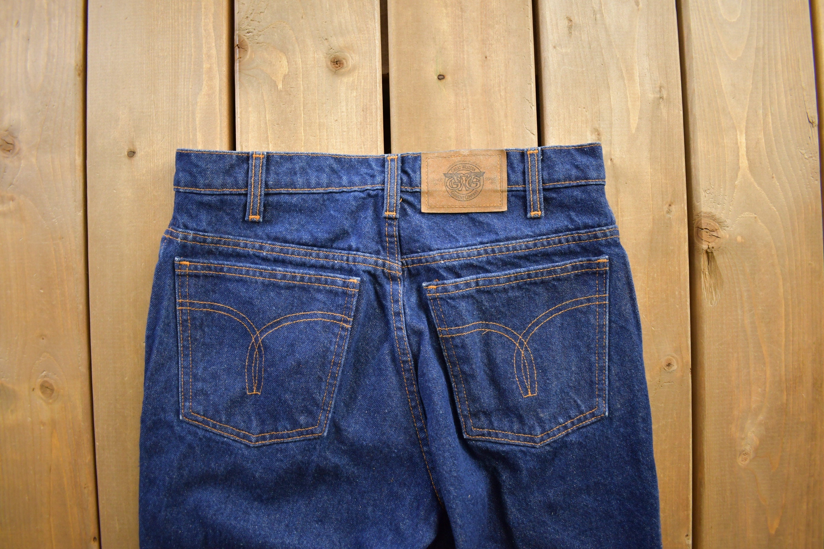 Vintage 1990s Great Western Garment Company Denim Jeans Size 32x32