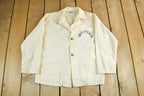 Vintage 1950s 1960s Collegiate Specialty Company of Troy Fraternity Jacket Men's Small