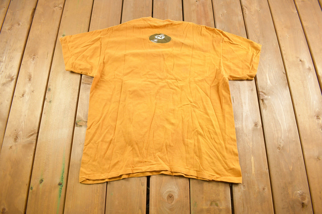 Vintage 1990s One Old School DJ Graphic Hip Hop T Shirt / Made In USA / Streetwear / Graphic Tee / Single Stitch / Rapper T Shirt