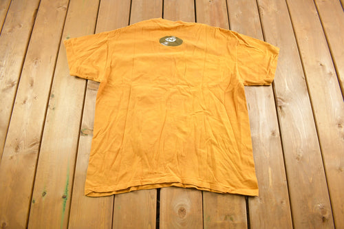 Vintage 1990s One Old School DJ Graphic Hip Hop T Shirt / Made In USA / Streetwear / Graphic Tee / Single Stitch / Rapper T Shirt
