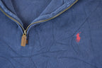 Vintage 1990s Polo By Ralph Lauren Quarter Zip Sweatshirt