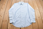 Vintage 1990s Saint Germain Button Up Dress Shirt