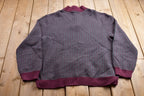 Vintage 1990s Jasso Ella Knitted Collared Sweater