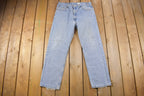 Vintage 1990s Levi's 505 Red Tab Denim Jeans Size 33 x 30