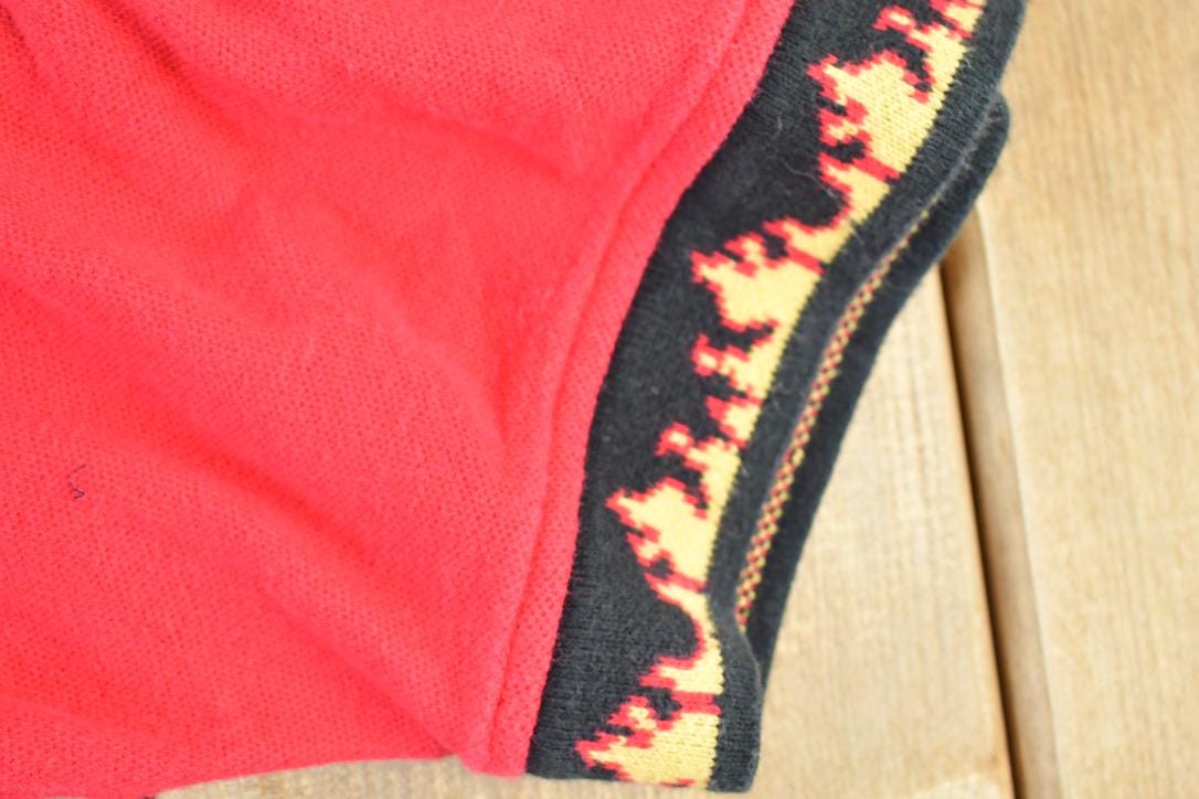 Vintage 1990s Harley Davidson Las Vegas Fire Polo Shirt Made In USA