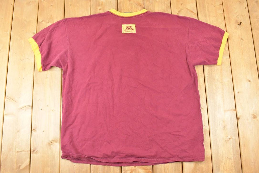 Vintage Y2K Nike Minnesota Golden Gophers Collegiate T-Shirt Men's XXL