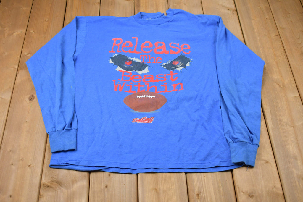 Vintage 1990s Release The Beast Within Longsleeve T-Shirt