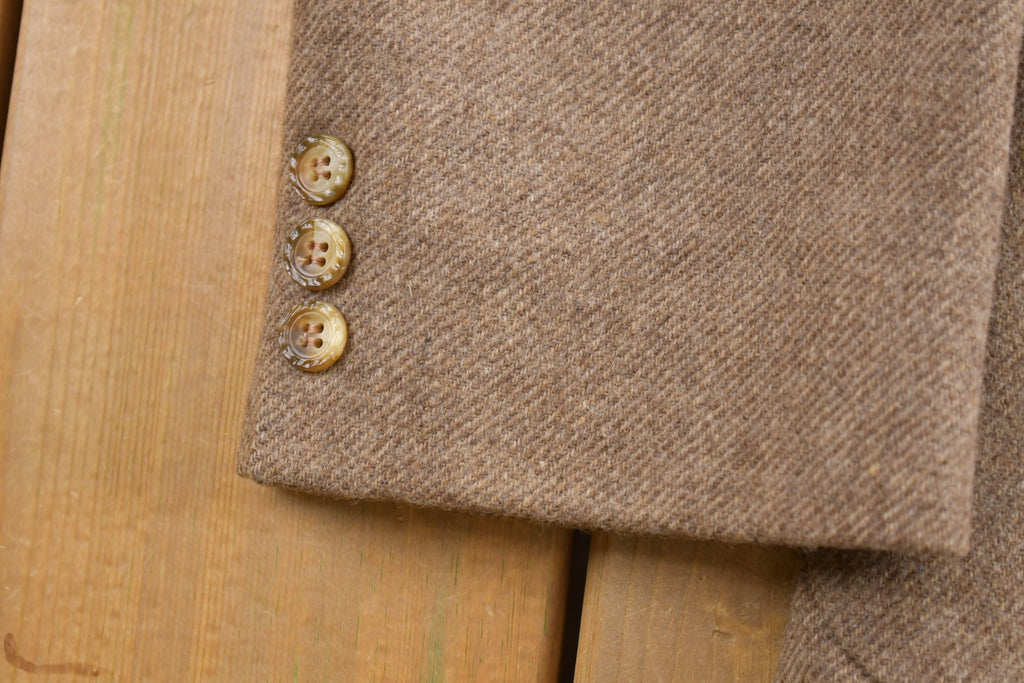 Vintage 1980s 100% Wool Blazer Jacket Size M-L