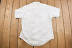 Vintage 1980s Flying Cross Button Up T- Shirt
