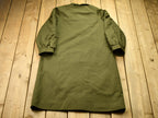 Vintage 1960s Military Button Up Overcoat
