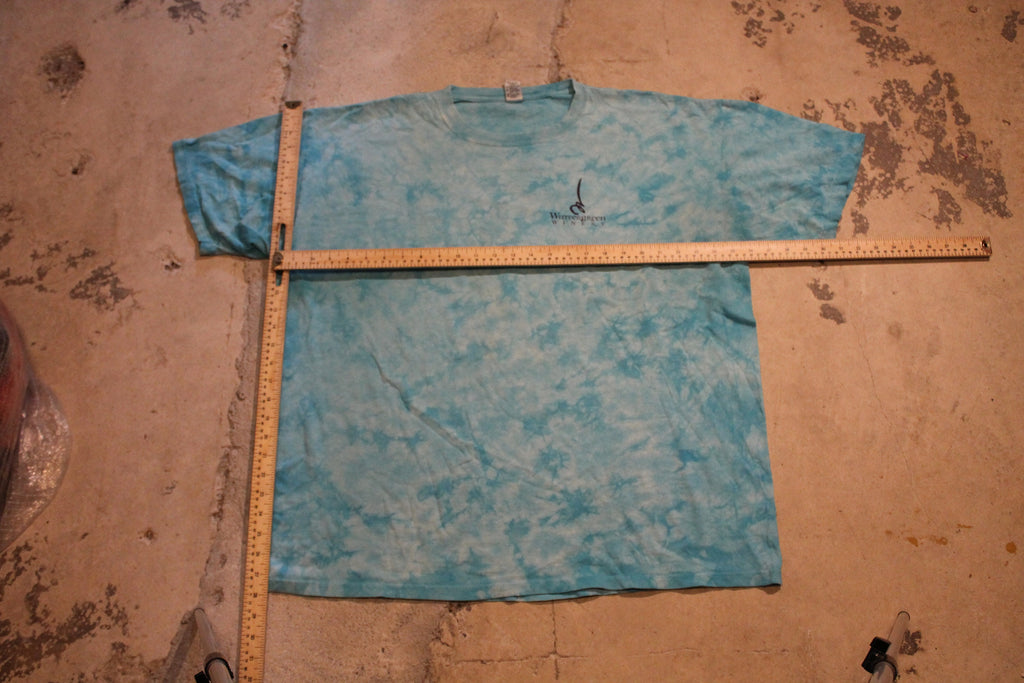 Vintage 1990s Wintergreen Winery Tie Dye Graphic T Shirt