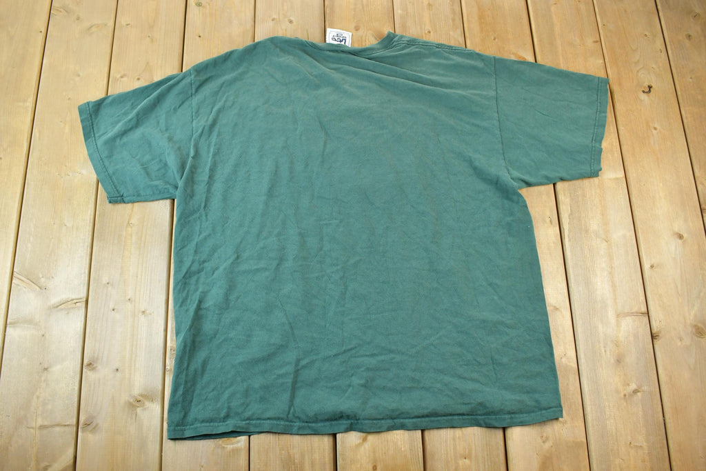 Vintage 1990s Green Bay Super Bowl Champions NFL Graphic T-Shirt