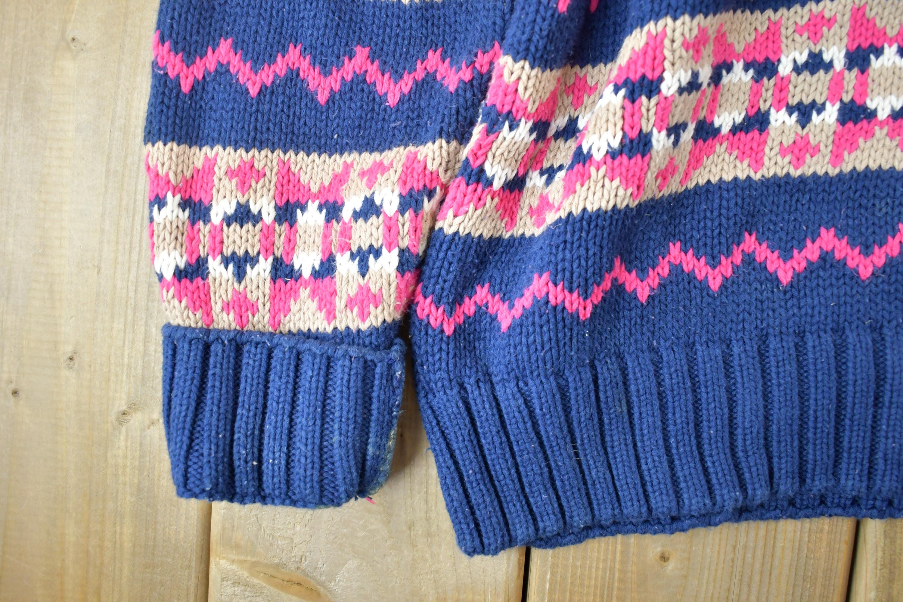 Vintage 1990s Kari Incorporated Knit Crewneck Sweater