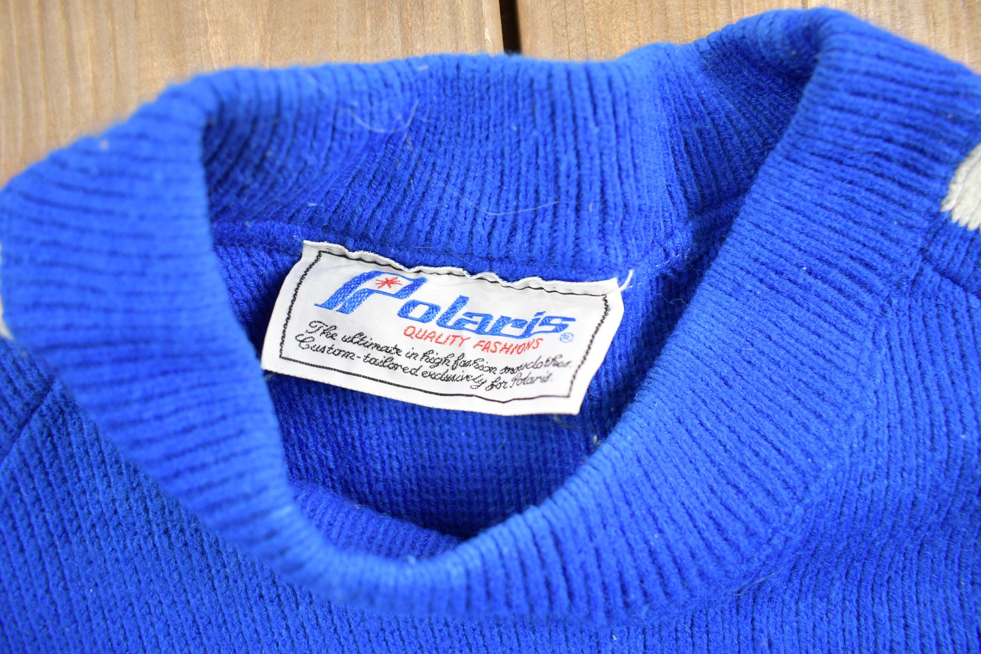Vintage 1980s Polaris Quality Fashions Knit Crewneck Sweater