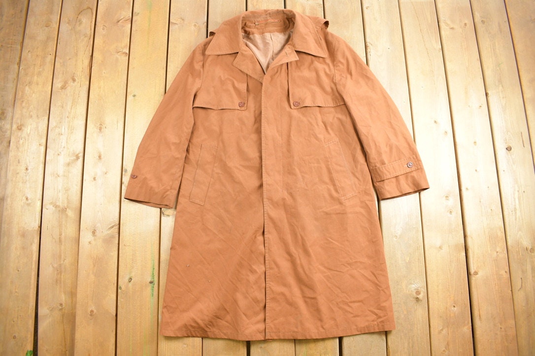 Vintage 1960s Zarskie Polish Trench Coat