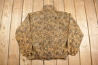 Vintage 1990s Stunt Sports Leopard Print Windbreaker Jacket