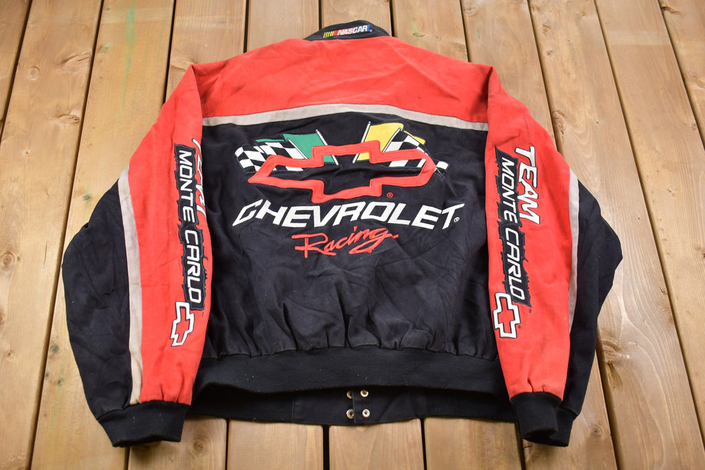 Vintage 1980s Chevrolet Team Monte Carlo Racing Jacket