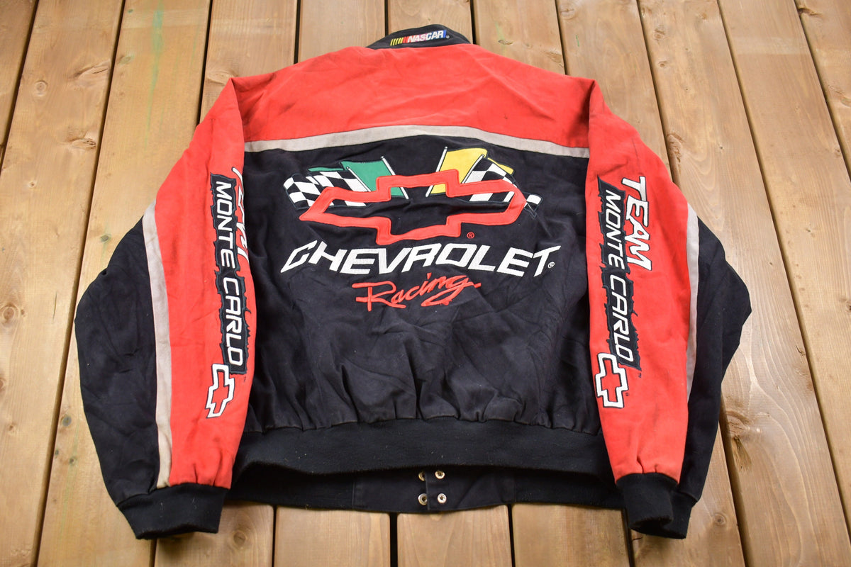 Vintage 1980s Chevrolet Team Monte Carlo Racing Jacket