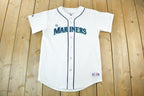 Vintage 2000s Ichiro Suzuki Seattle Mariners MLB Majestic Baseball Jersey Youth XL