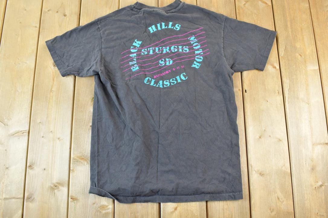 Vintage 1991 Sturgis Black Hills Motor Classic Single Stitch T-Shirt