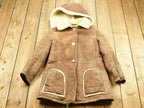 Vintage 1960s Shearling Long Coat