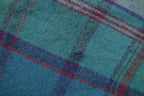 Vintage 1990s Allen Wickfield Plaid Wool Flannel Button Up Shirt