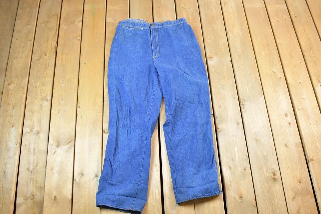 Vintage 1970s Golden Wings Denim Jeans Size 32 x 27 Made In USA  Vintage Denim  Vintage 70s Levis  Retro Jeans