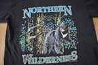 Vintage 1994 Northern Wilderness Bear Theme Single Stitch Graphic T-Shirt