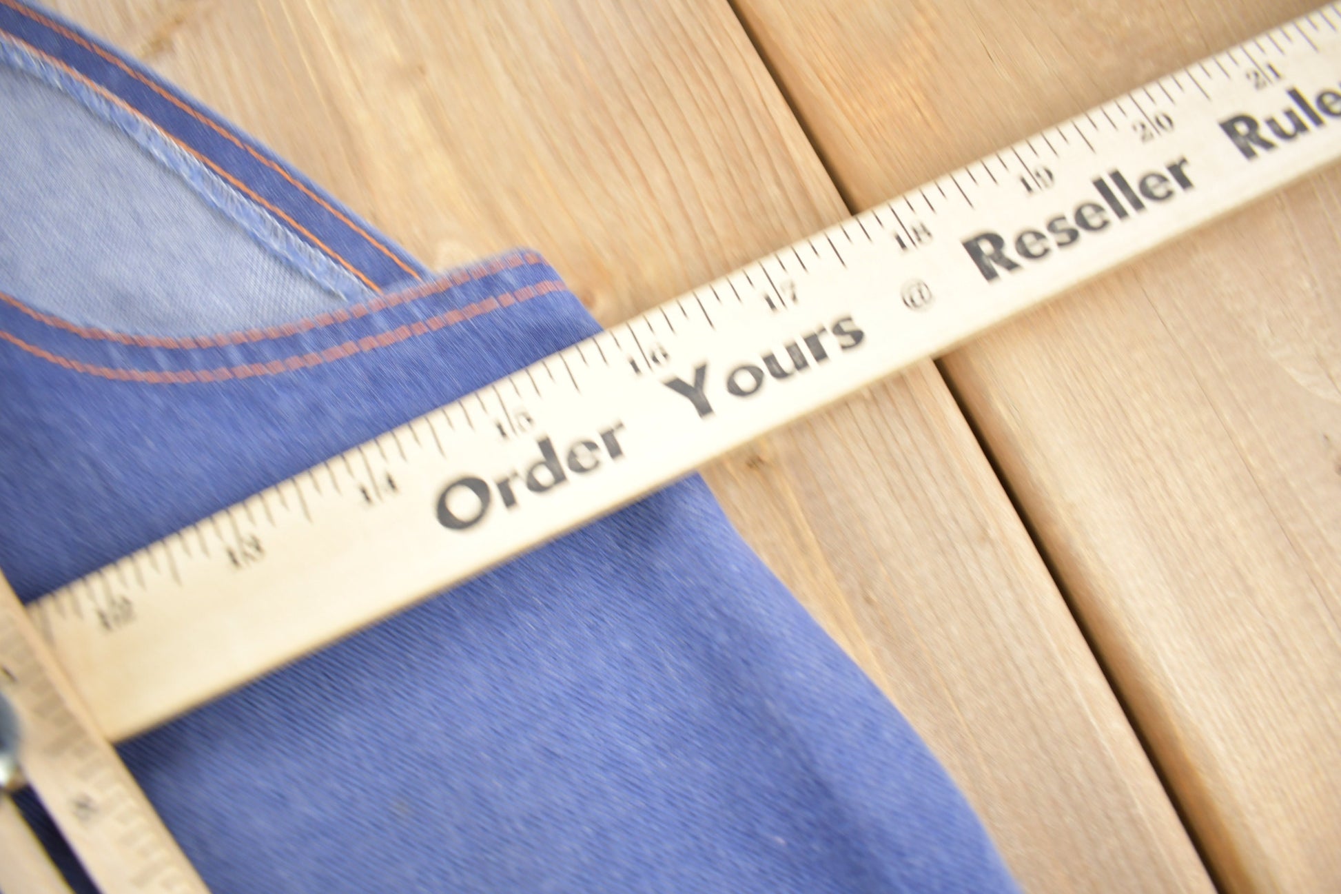 Vintage 1970s Womens's Contrast Stitch Denim Overalls