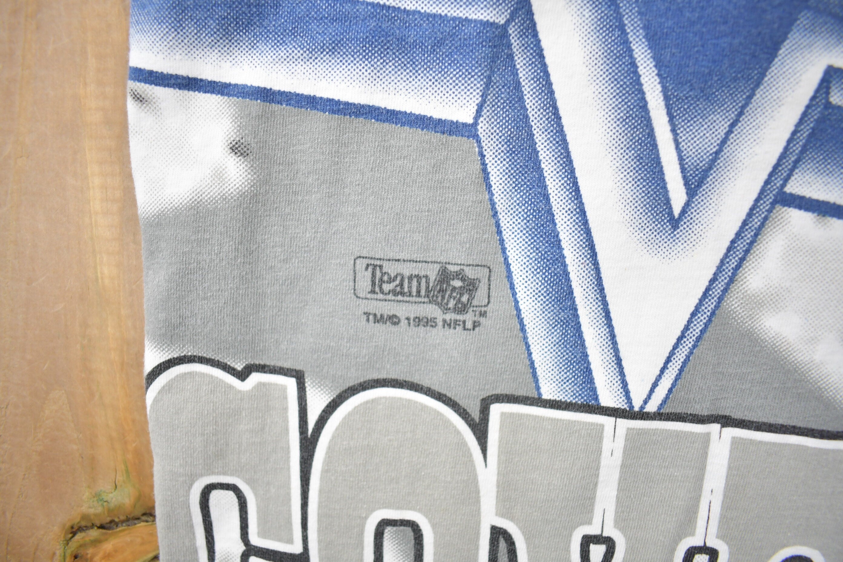 Vintage 1995 Dallas Cowboys NFL All Over Print T-Shirt