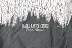 Vintage 1990s Alaska Raptor Centre Bald Eagle I Am Smiling Souvenir T-Shirt Men's S