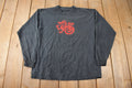 Vintage 1990s Dragon Graphic Long Sleeve T Shirt Size ML