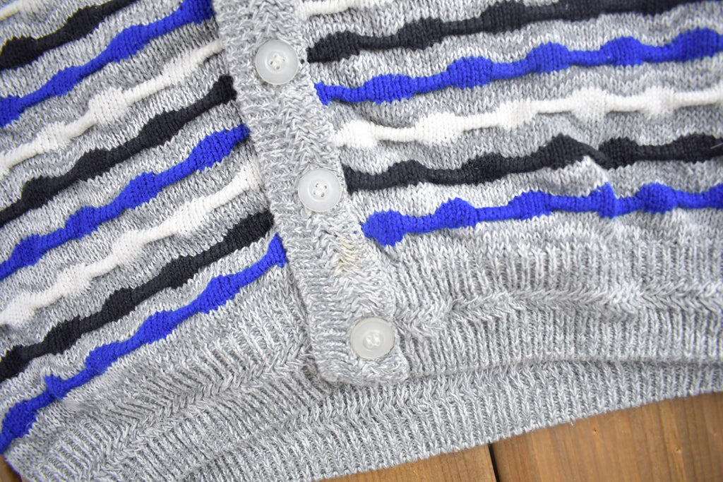 Vintage 1990s Etchings Knit Cardigan Sweater