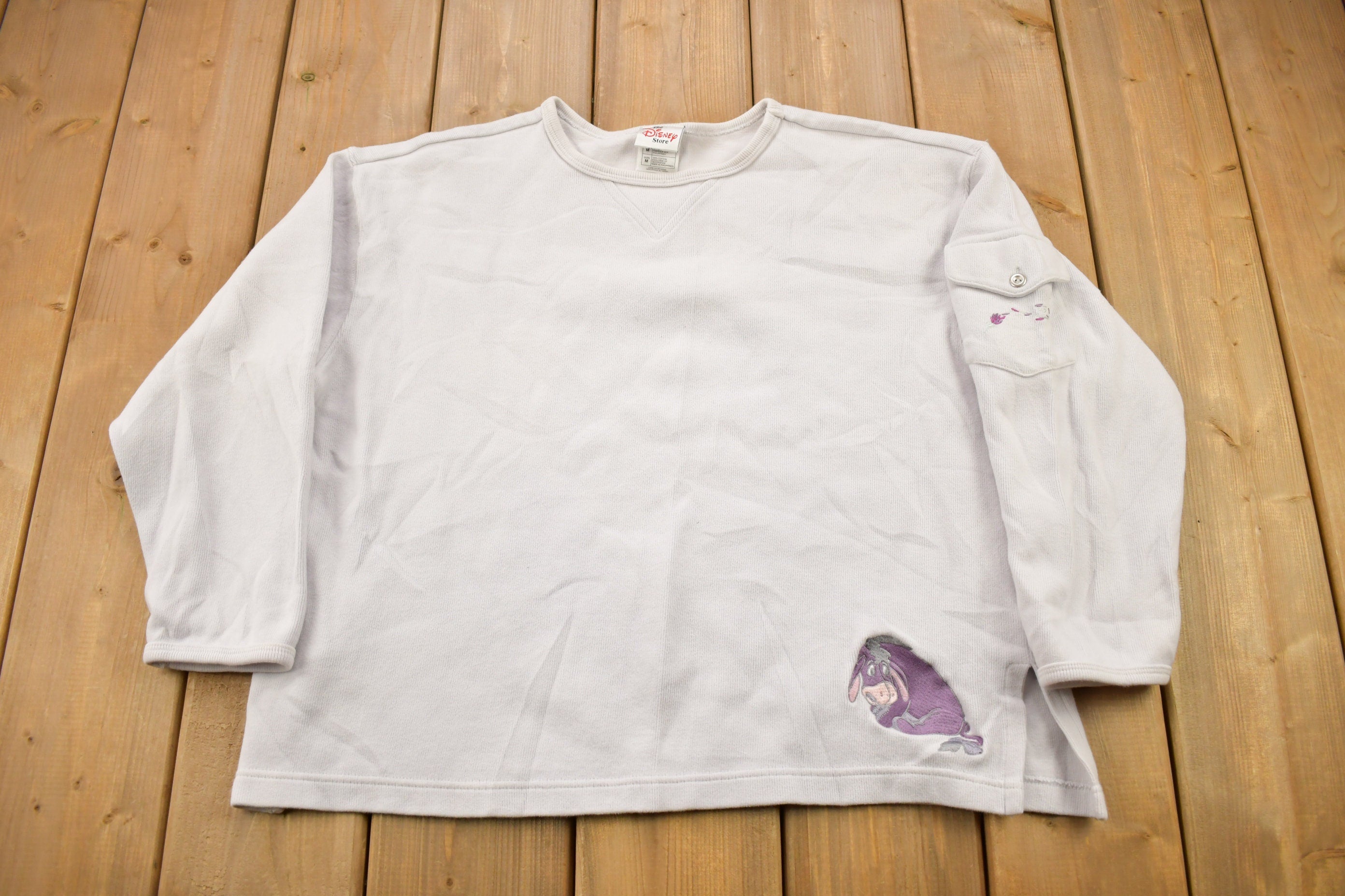 Vintage 1990s The Disney Store Eeyore Crewneck Sweatshirt