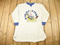 Vintage 1996 Looney Tunes Bugs Bunny Night Club Pajama Shirt