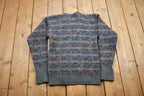 Vintage 1990s Woolrich Made In Ireland Knitted Wool Sweater