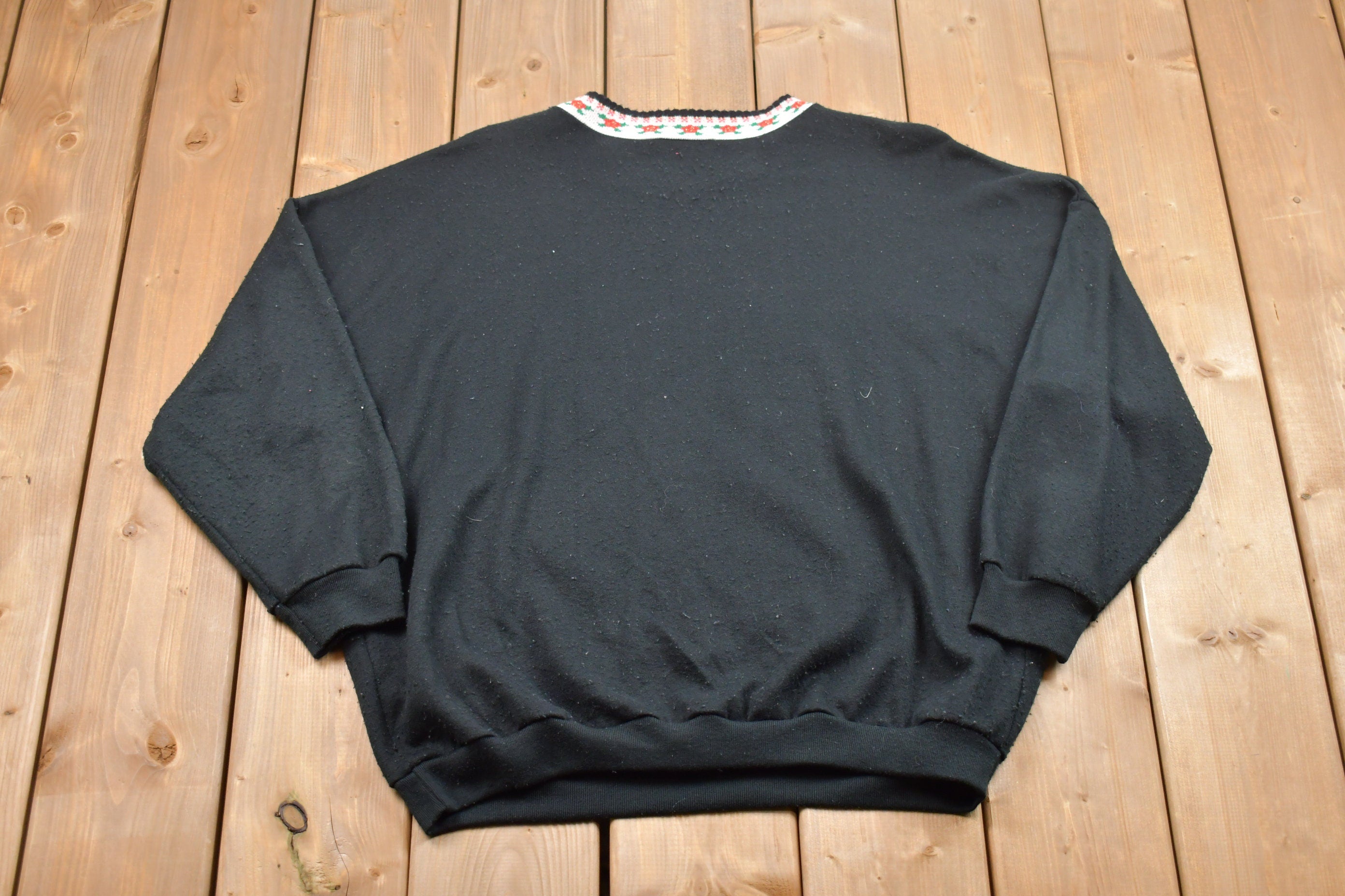 Vintage 1991 Variety Floral Crewneck Sweatshirt