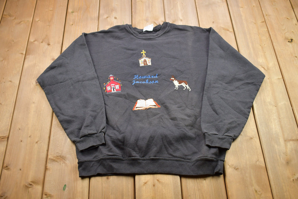 Vintage 1990s Howard Jacobson School Crewneck Sweatshirt