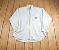Vintage 1990s Green Bay Packers NFL Game Day Denim Button Up