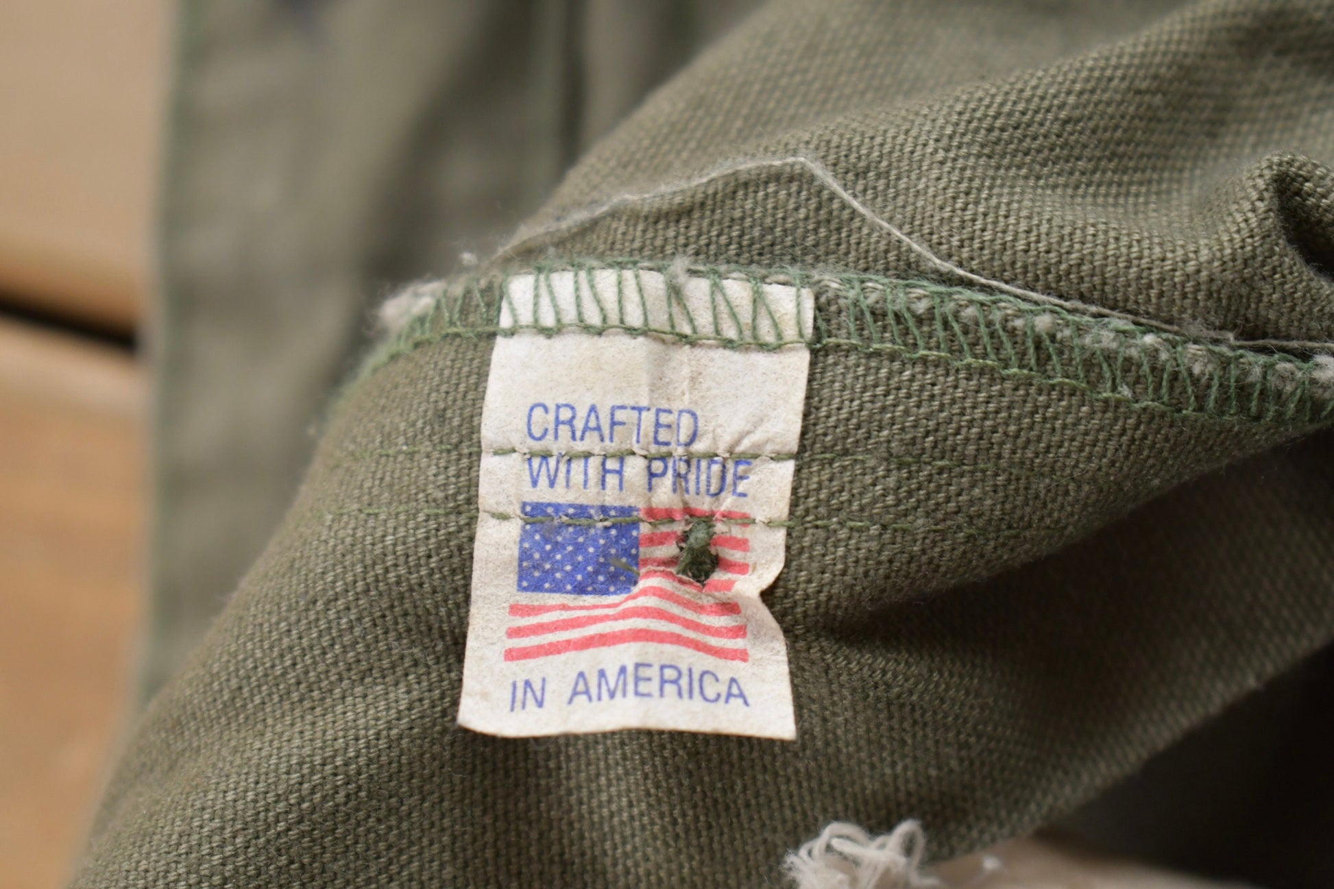 Vintage 1970s OG 107 Military Style Green Pants Size 30 x 31