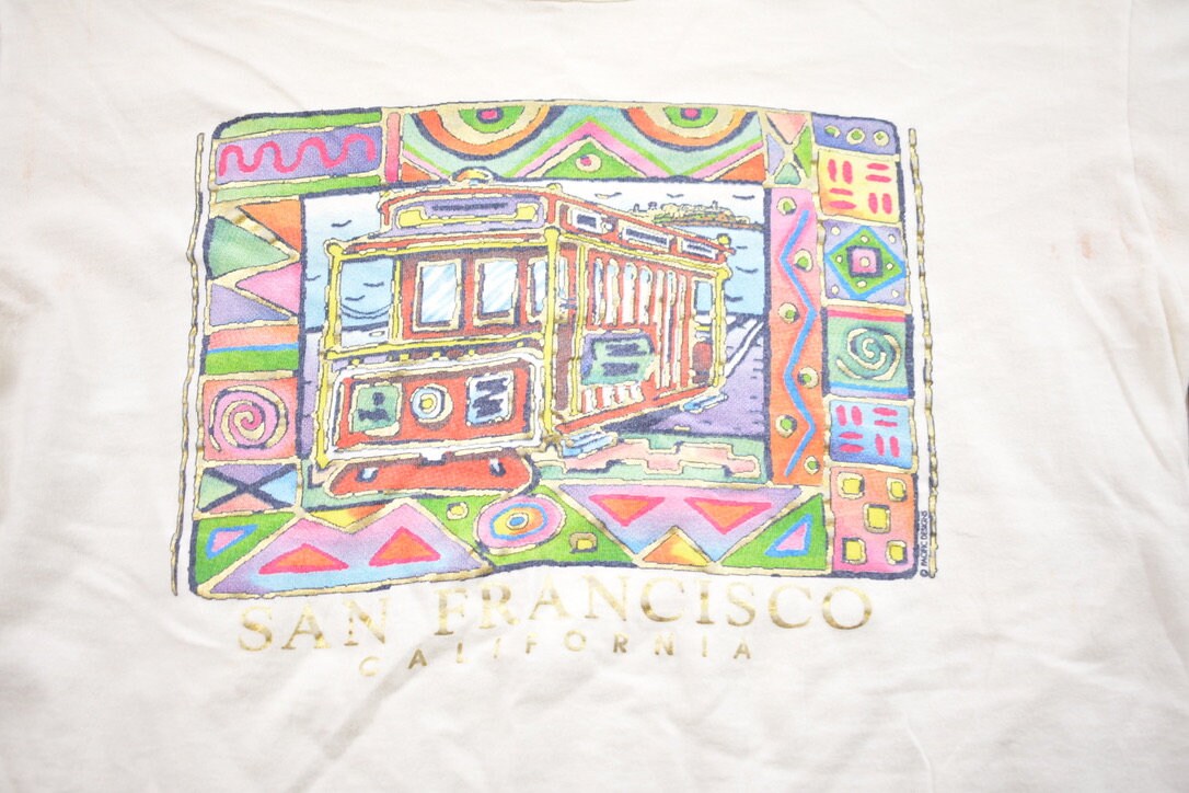 Vintage 1990s San Fransisco California Souvenir T Shirt