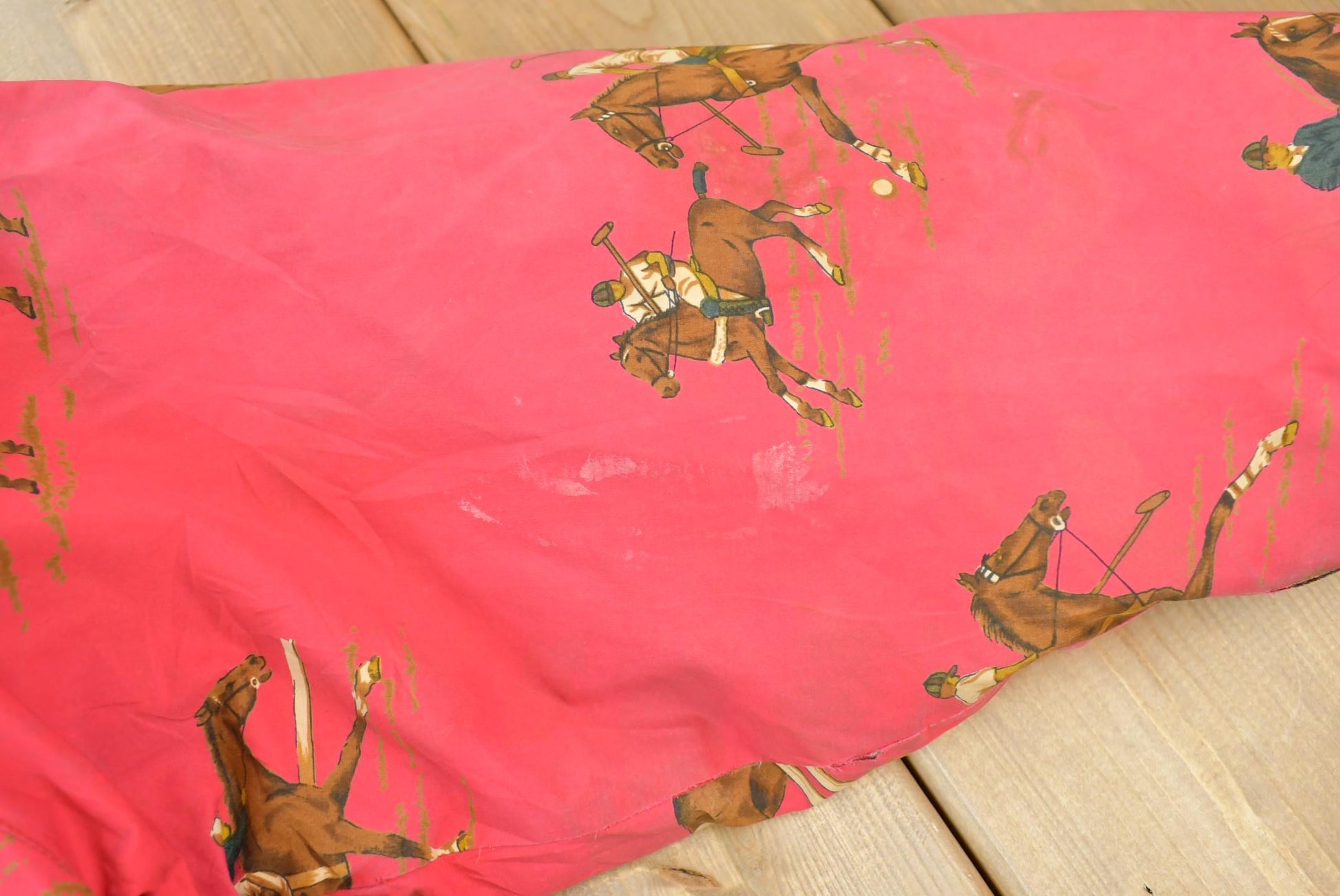 Vintage 1990s Ralph Lauren Large Equestrian Puffer Jacket